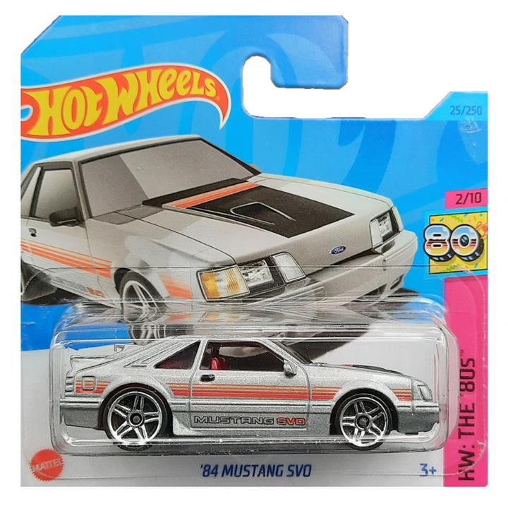 ماکت ماشین هات ویلز مدل 84 MUSTANG SVO